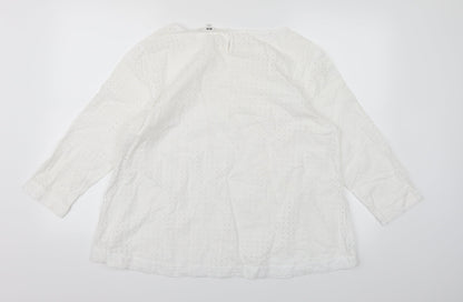 Uniqlo Womens White   Basic  Size L