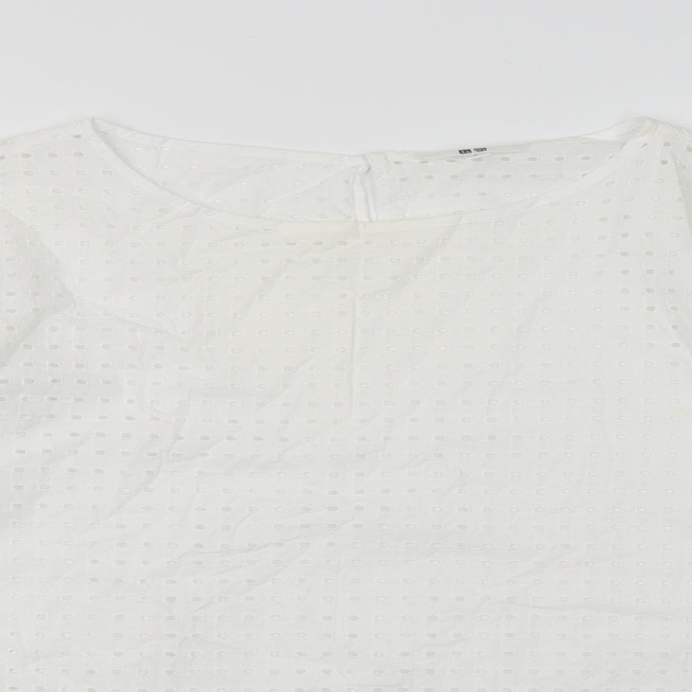 Uniqlo Womens White   Basic  Size L