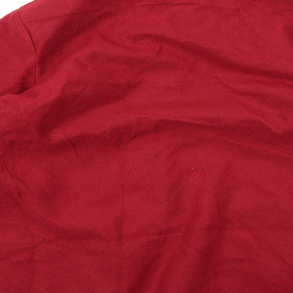 Womens UK Size 16 Gabriella Vicenza Red Pea Coat