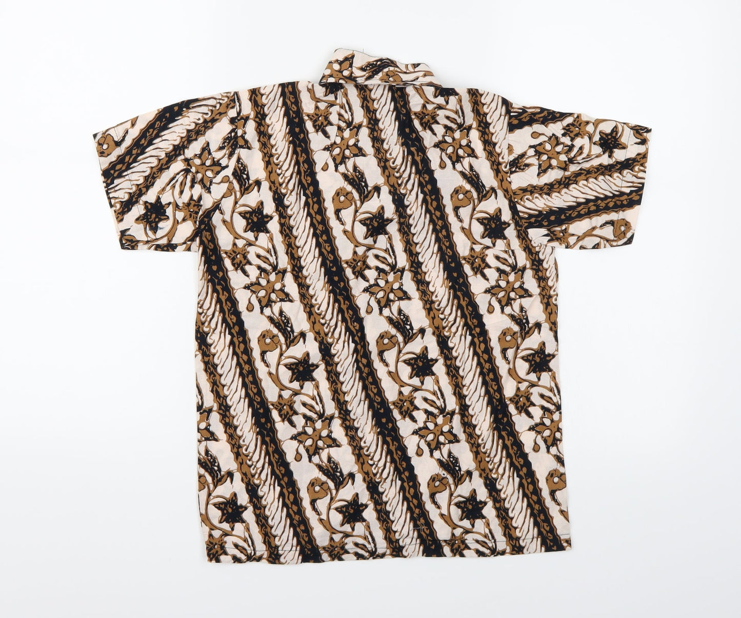 H.A.P Boys Multicoloured Floral  Basic Button-Up Size M