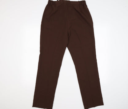 BONN Womens Brown   Trousers  Size 14 L28 in