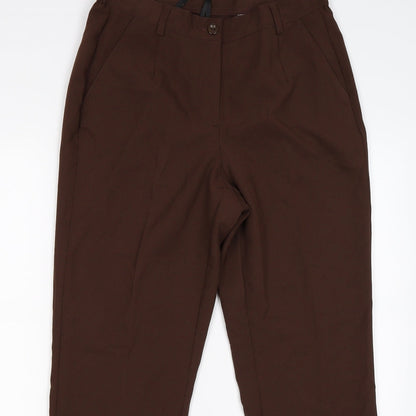 BONN Womens Brown   Trousers  Size 14 L28 in