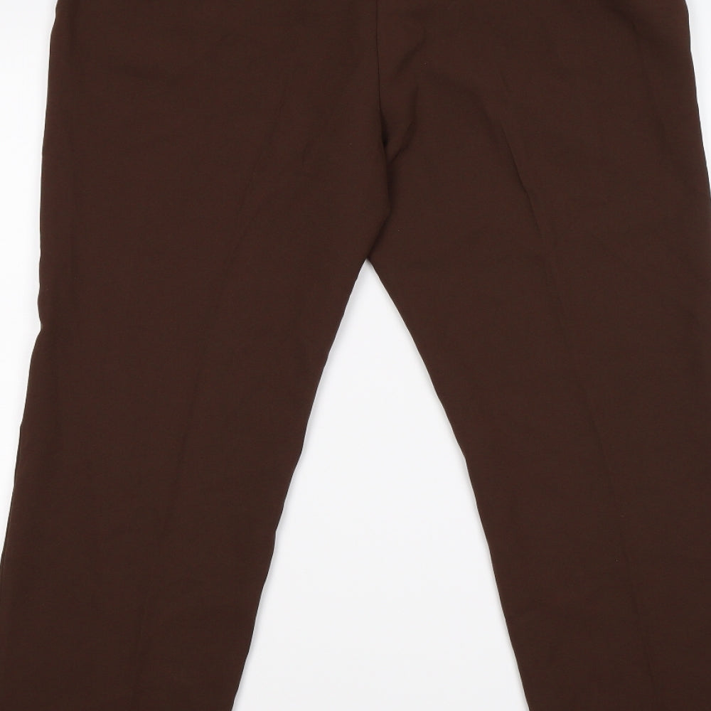 BONN Womens Brown   Trousers  Size 14 L28 in