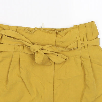 Womens UK Size L Kimchi Blue Peasant Satin Skirt