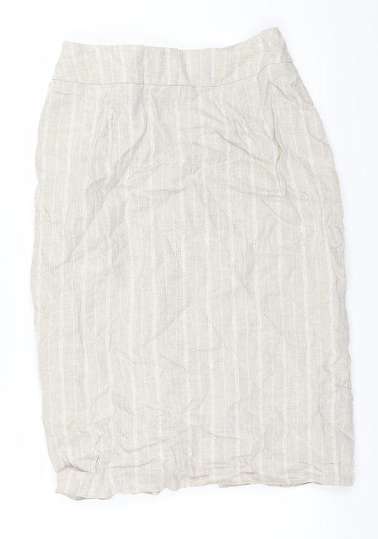 minuet Womens Brown   A-Line Skirt Size 14