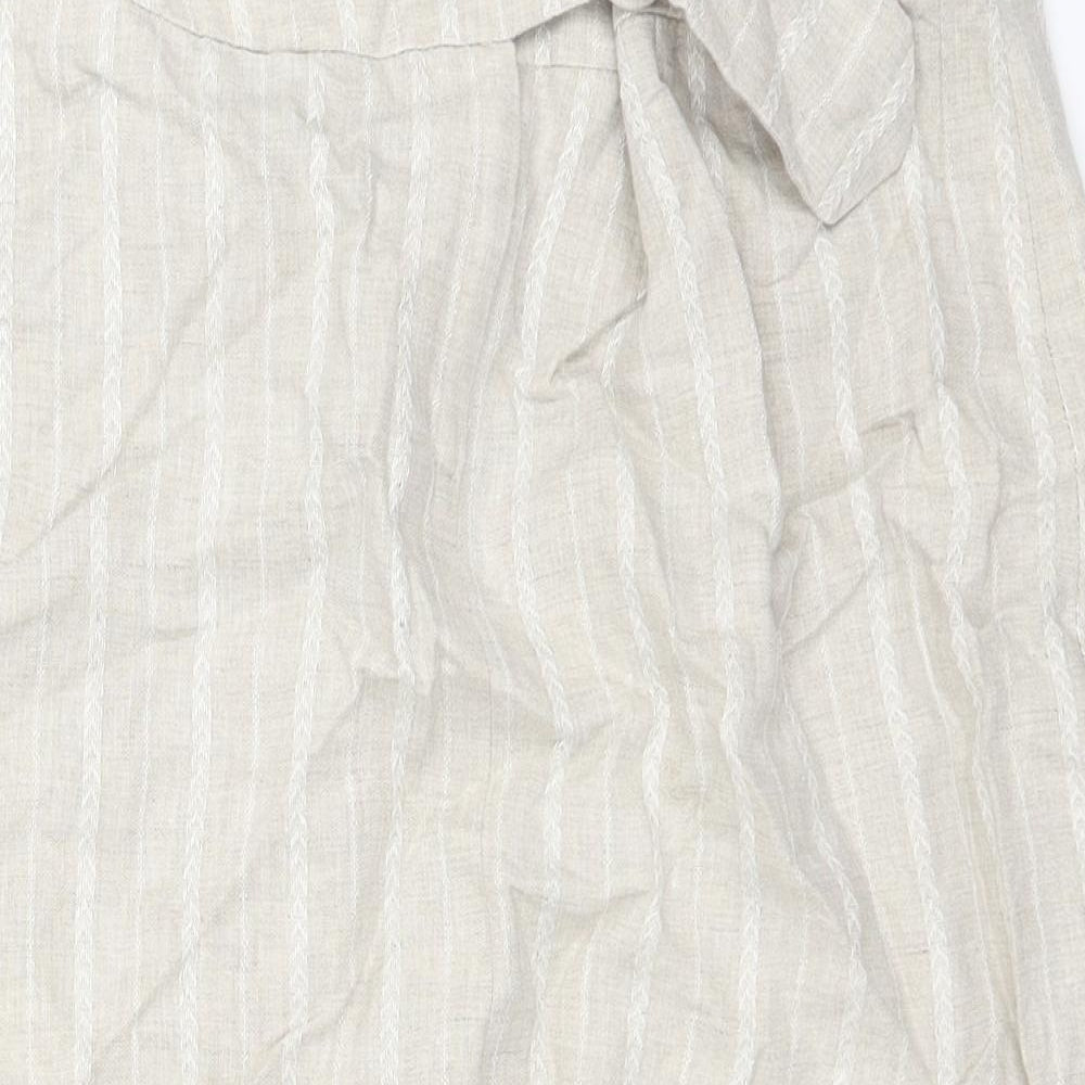 minuet Womens Brown   A-Line Skirt Size 14