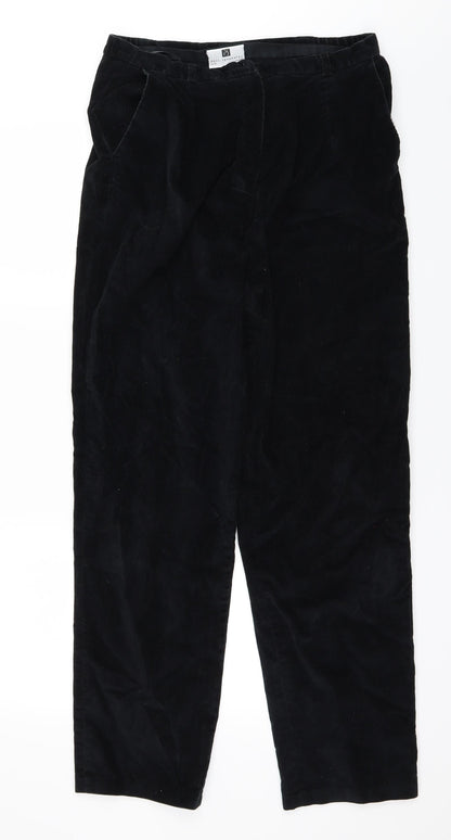 paul separates Womens Black   Trousers  Size 12 L30 in