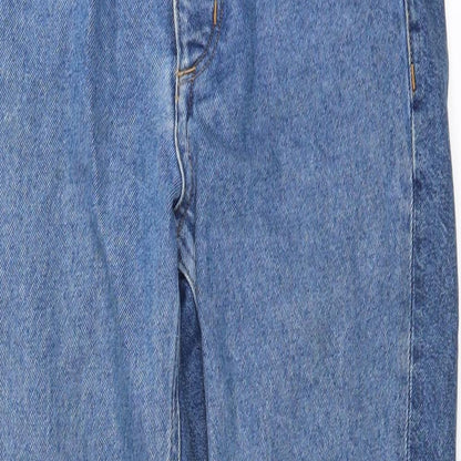 Womens UK Size 6 H&M Regular Fit Skinny Blue Jeans
