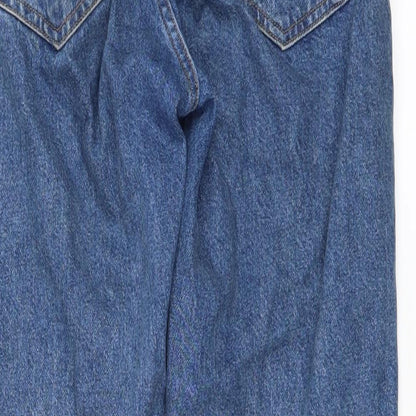 Womens UK Size 6 H&M Regular Fit Skinny Blue Jeans