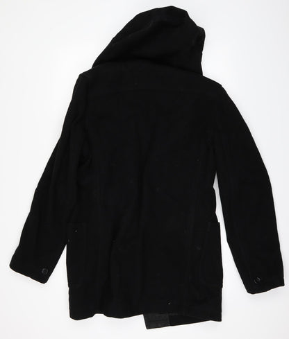 Mens UK Size M Gap Black Rain Coat