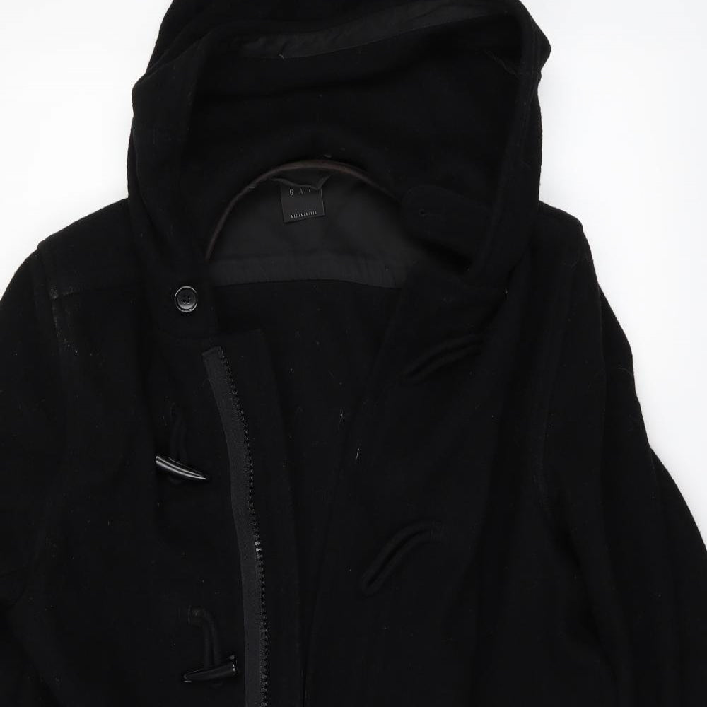 Mens UK Size M Gap Black Rain Coat