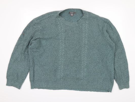 Primark Womens Green   Pullover Jumper Size 18