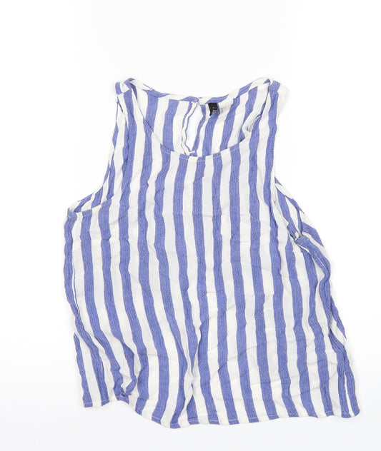 Divided by H&M Womens Blue   Basic T-Shirt Size 6