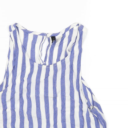 Divided by H&M Womens Blue   Basic T-Shirt Size 6