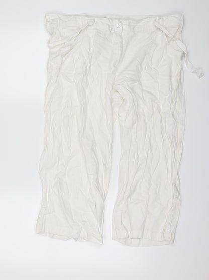 F&F Womens White   Chino Shorts Size 16