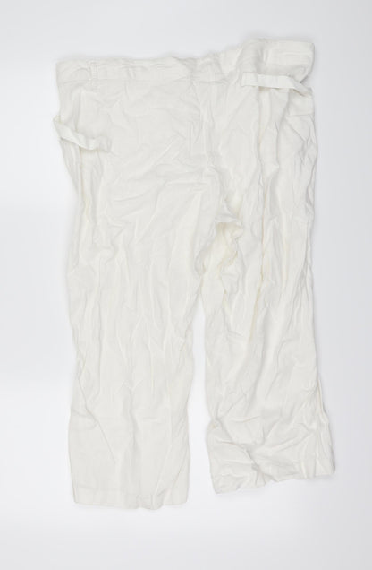 F&F Womens White   Chino Shorts Size 16