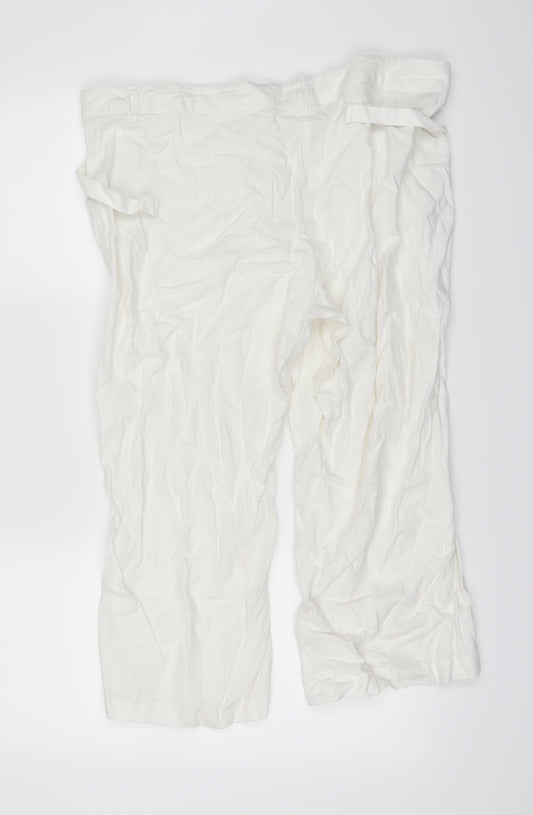 F&F Womens White   Chino Shorts Size 16