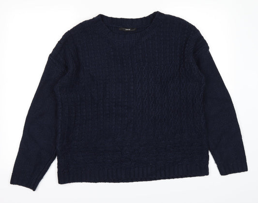 George Mens Blue   Pullover Jumper Size M