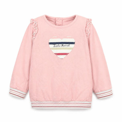 Preworn Girls Pink   Pullover Jumper Size 2 Years