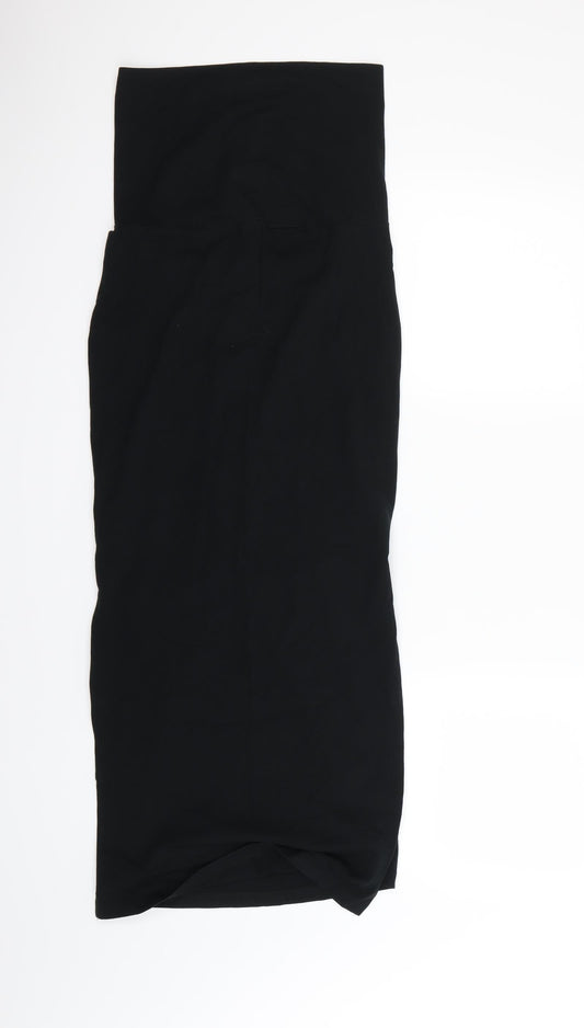 mama licious Womens Black   Swing Skirt Size S