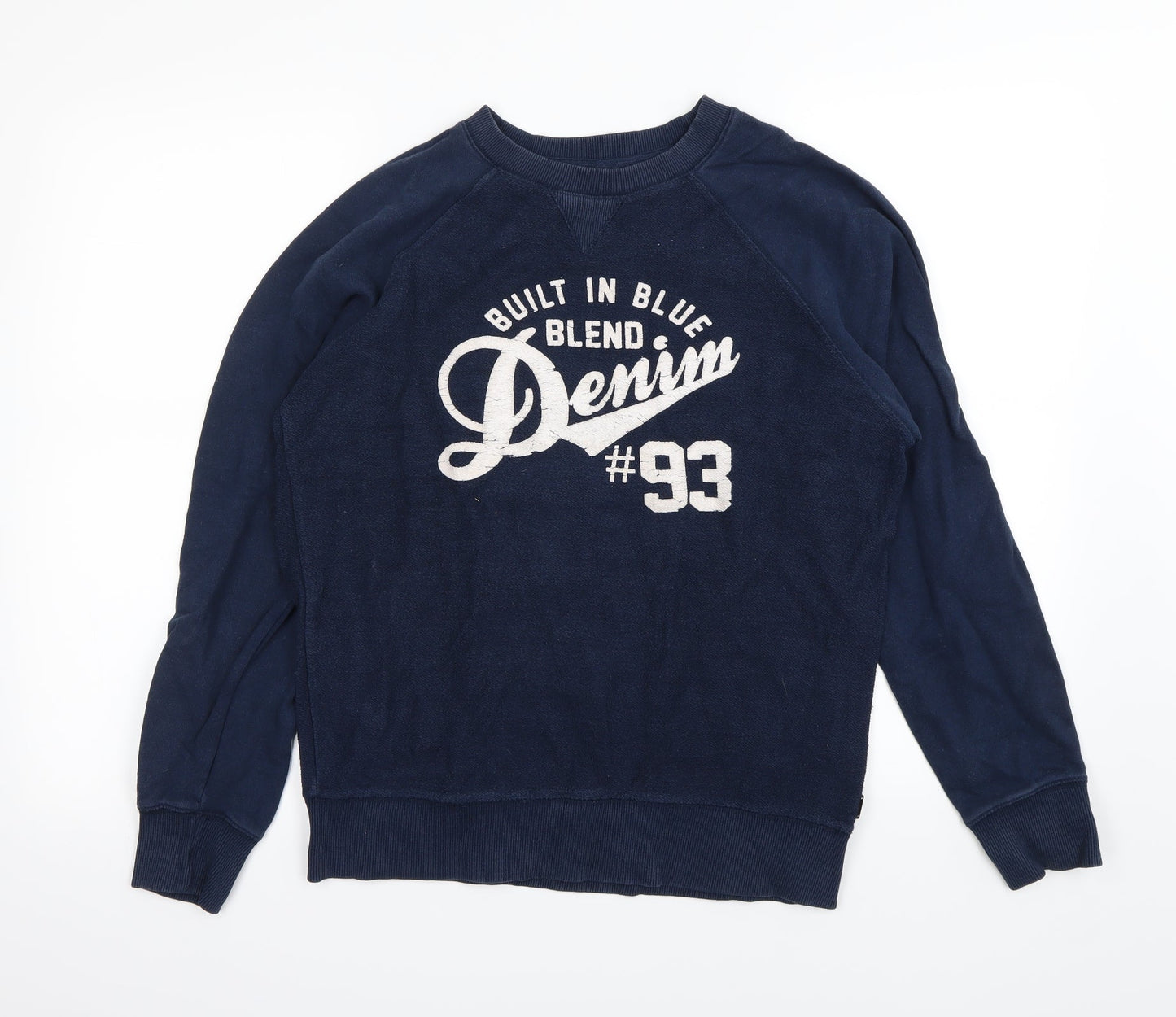 Blend Mens Blue   Pullover Jumper Size M