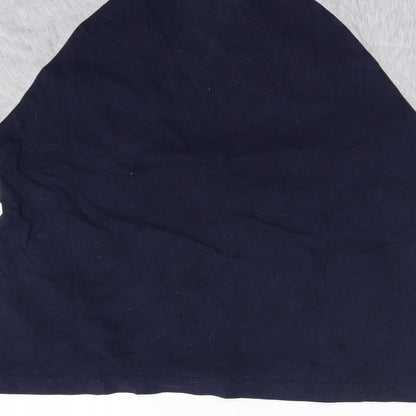 Brookhaven Womens Blue   Basic T-Shirt Size 6