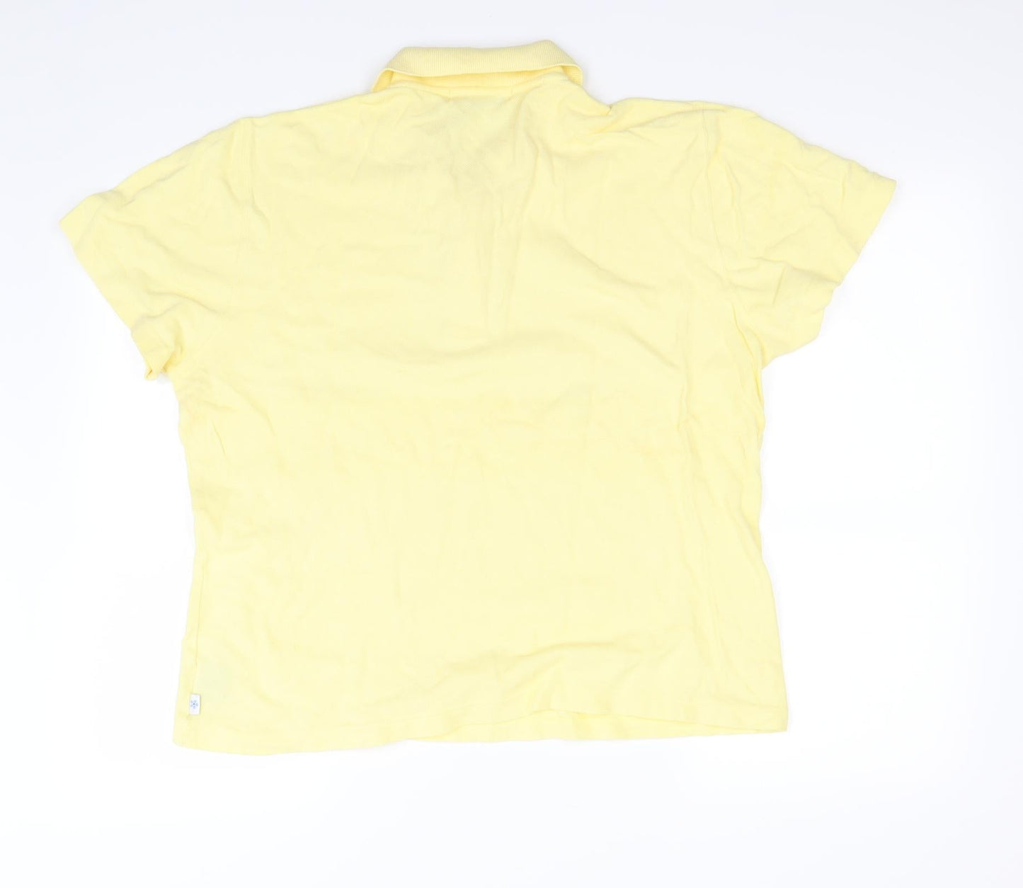 Alice Collins Womens Yellow   Basic Polo Size L