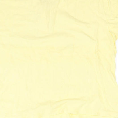 Alice Collins Womens Yellow   Basic Polo Size L