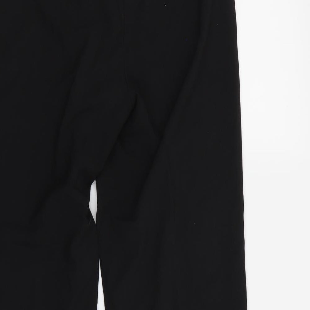 Womens UK Size 10 Dorothy Perkins Regular Fit Dress Pants Black Trousers