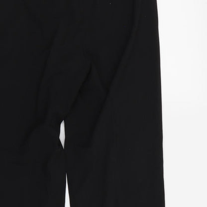 Womens UK Size 10 Dorothy Perkins Regular Fit Dress Pants Black Trousers