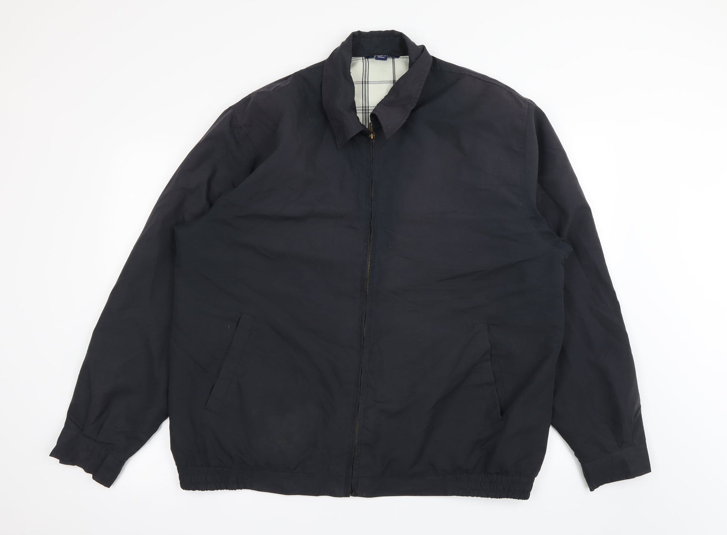 Womens UK Size L Preworn Black Rain Coat