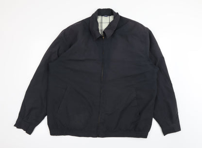 Womens UK Size L Preworn Black Rain Coat