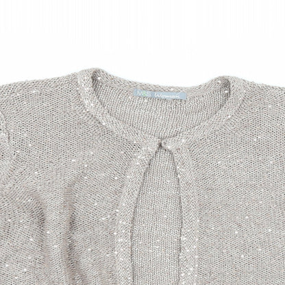 Marks and Spencer Womens Brown   Cardigan Jumper Size 12