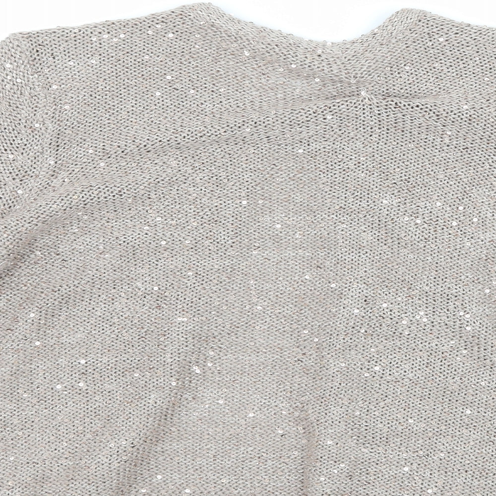 Marks and Spencer Womens Brown   Cardigan Jumper Size 12