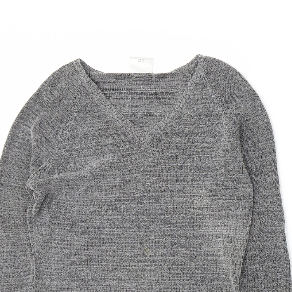 Next Womens Grey   Pullover Jumper Size 8