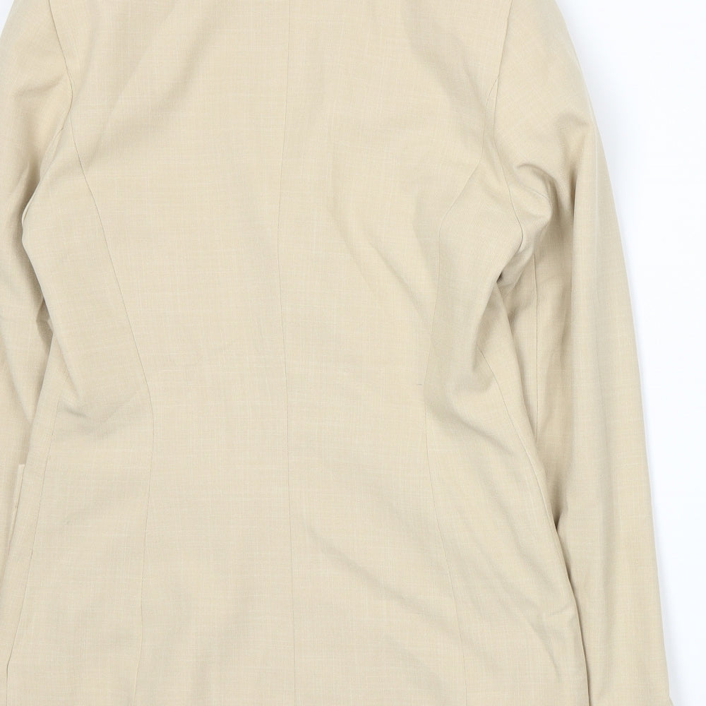 Womens UK Size 10 NL Collection Regular Beige Suit Jacket