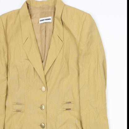 Gerry Weber Womens Beige   Jacket Suit Jacket Size 12