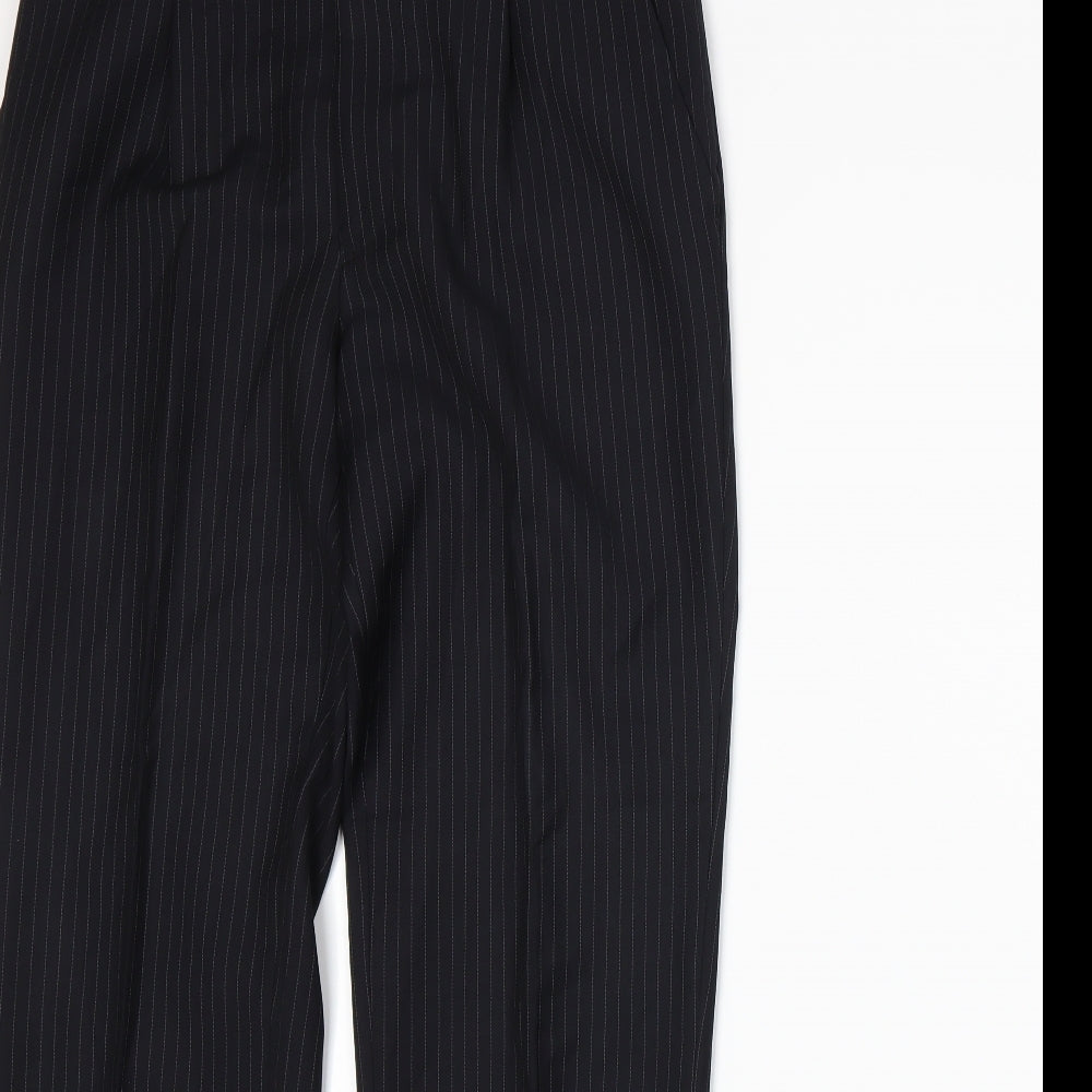 Preworn Mens Blue Striped  Trousers  Size 32 in L28 in