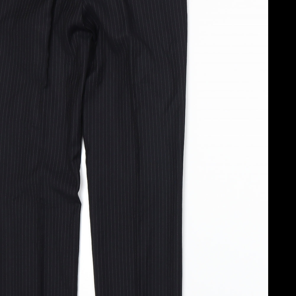 Preworn Mens Blue Striped  Trousers  Size 32 in L28 in