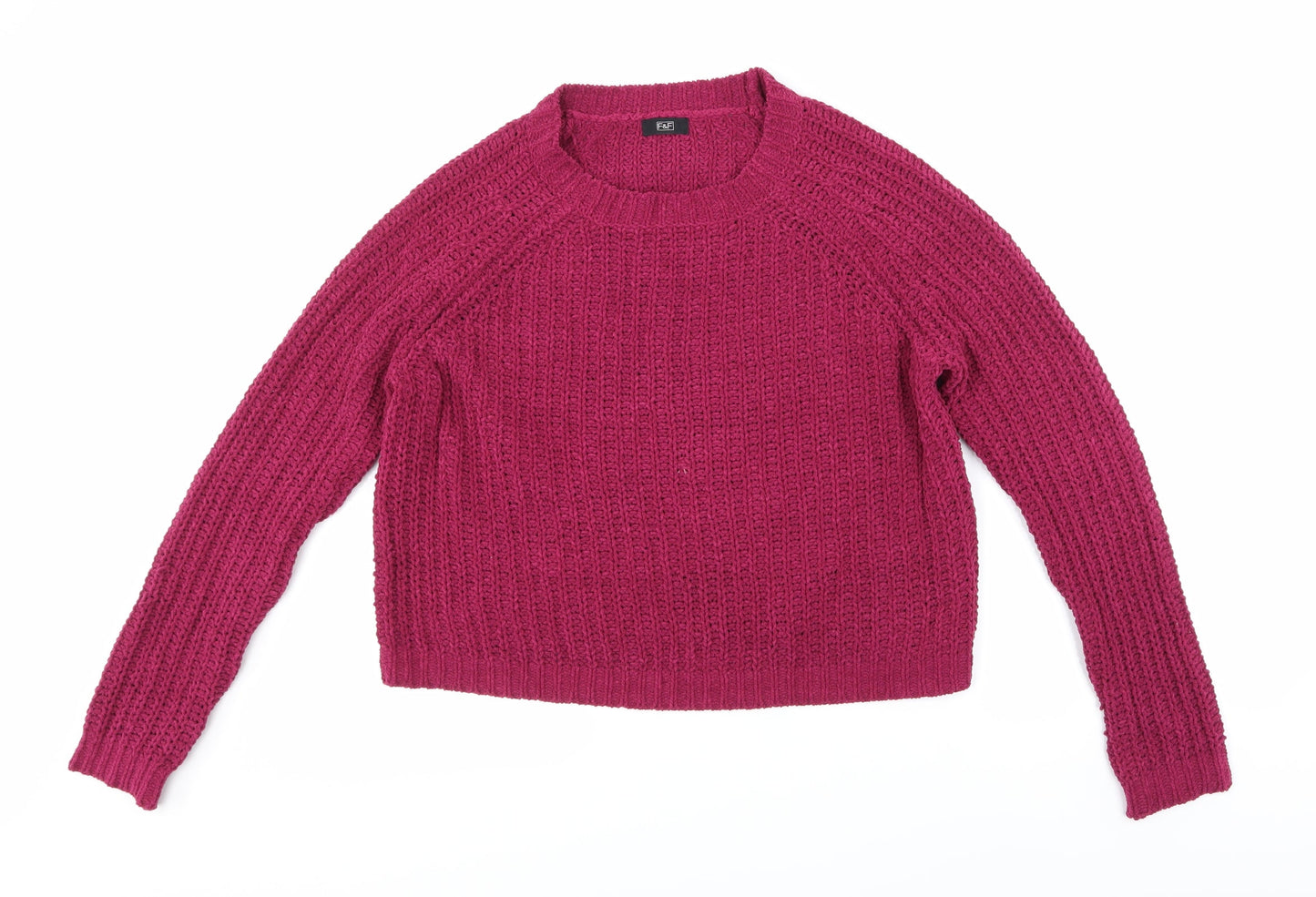 F&F Womens Purple   Pullover Jumper Size 12