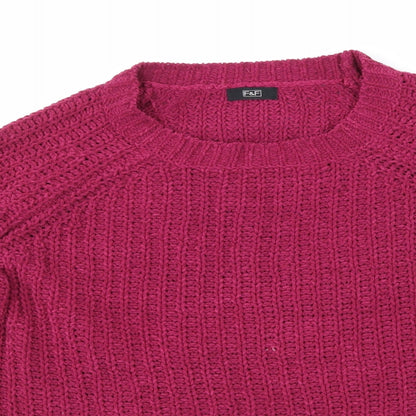 F&F Womens Purple   Pullover Jumper Size 12