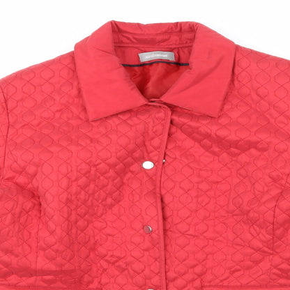 Womens UK Size 14 Steilmann Red Jacket