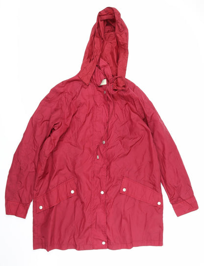 Danni Mac Womens Purple   Jacket Coat Size L