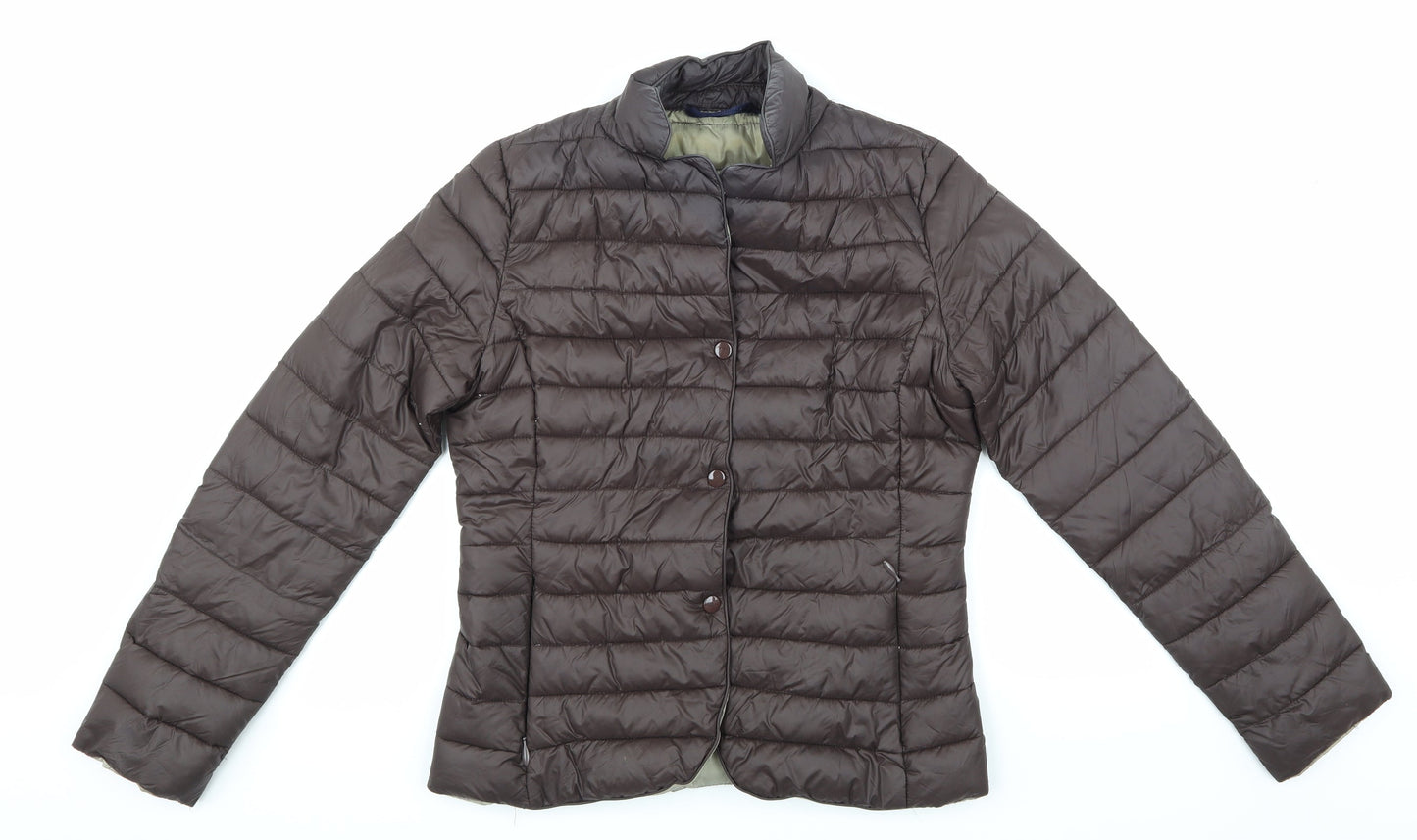Womens UK Size L Preworn Brown Jacket