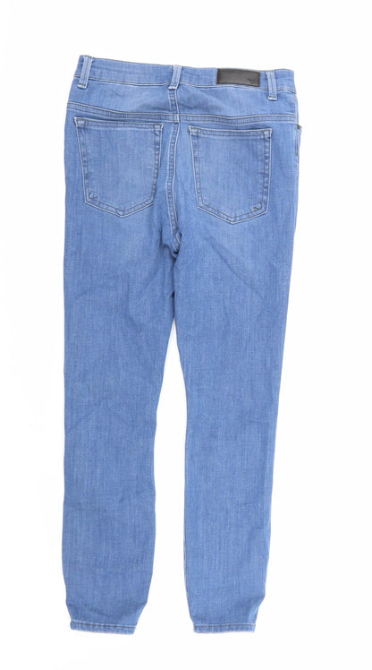 Never Denim Womens Blue  Denim Skinny Jeans Size M L24 in