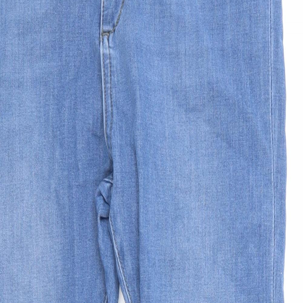 Never Denim Womens Blue  Denim Skinny Jeans Size M L24 in