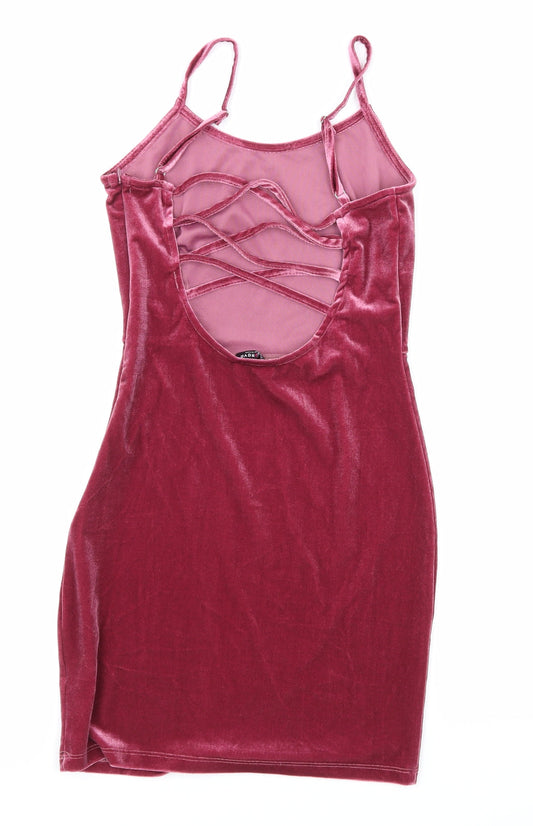 Fashion Nova Womens Pink   Mini  Size S