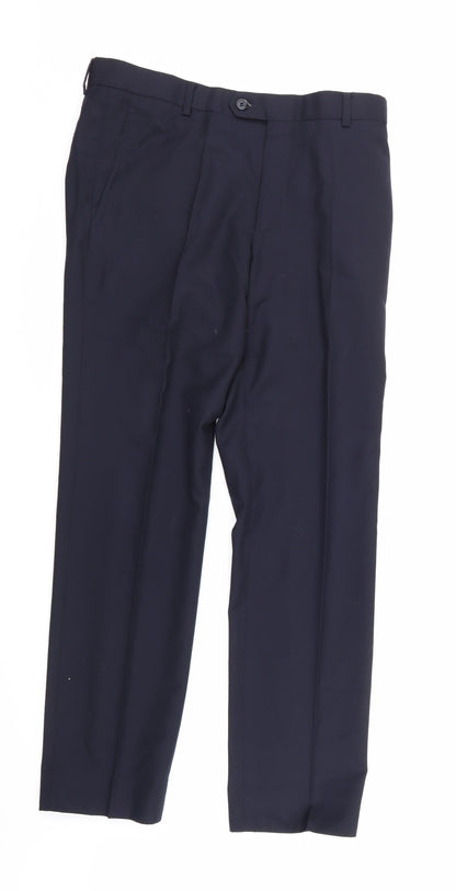 Prestige Mens Blue   Trousers  Size 32 in L29 in