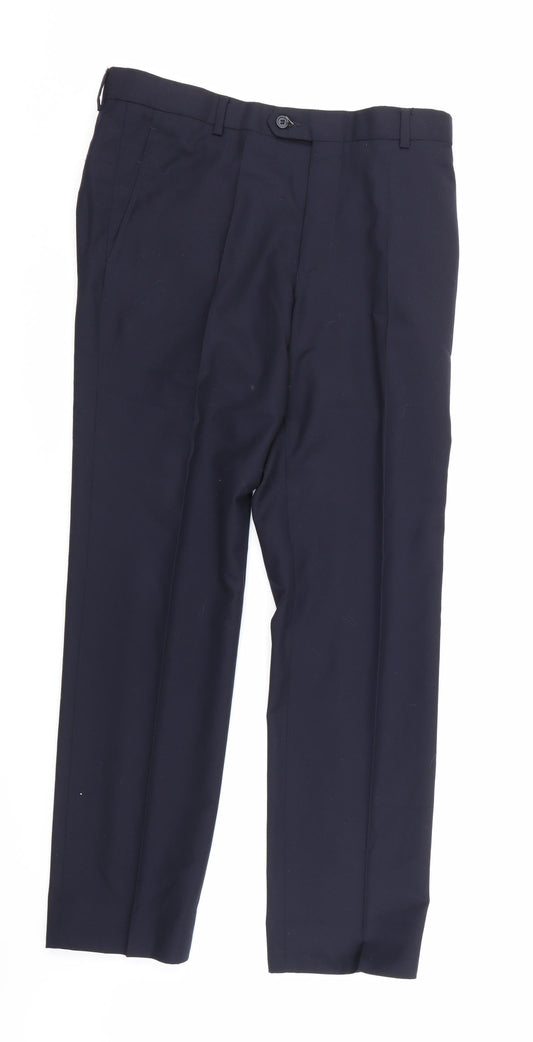 Prestige Mens Blue   Trousers  Size 32 in L29 in