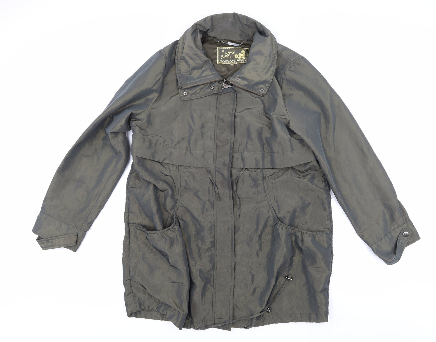 Rocha John Rocha Womens Green   Jacket Coat Size 16